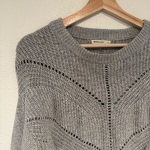 Marine Layer Gray Knit Sweater